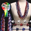 patriotic bead necklaces